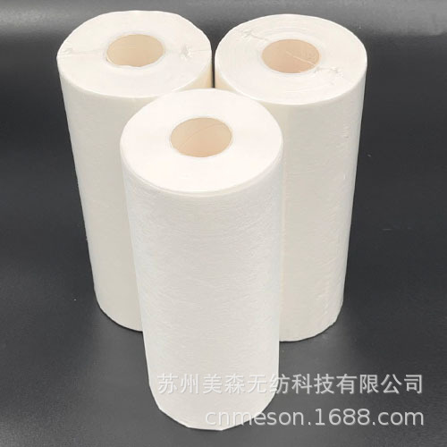 全交叉木浆涤纶水刺无纺布 航天航空材料擦拭 高端擦拭材料