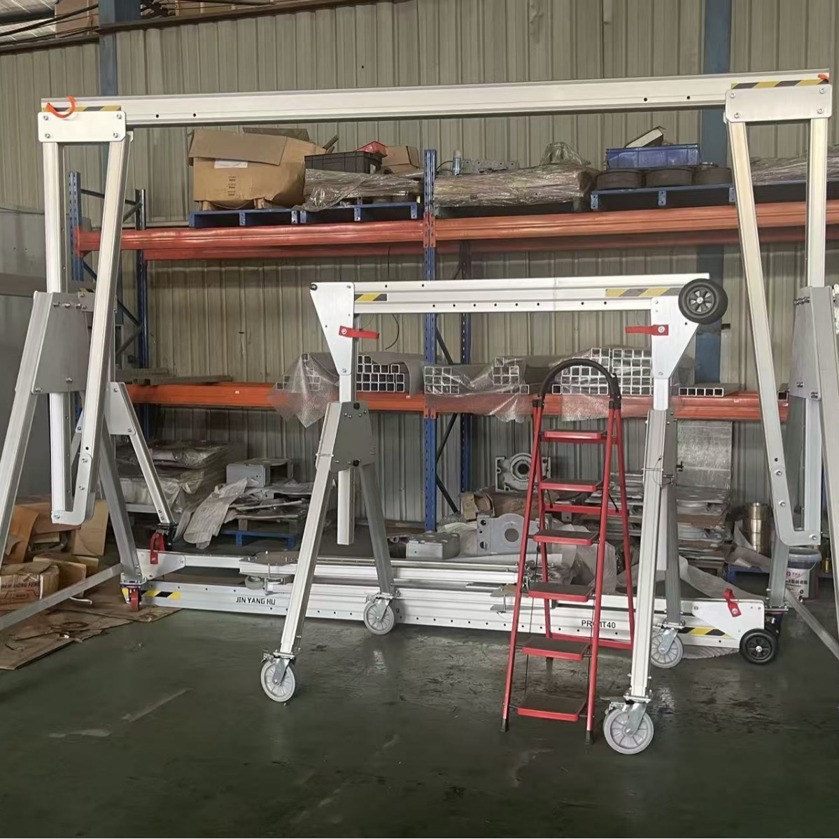 便携式铝合金龙门吊起重机500KG—5000KG高度跨度可调