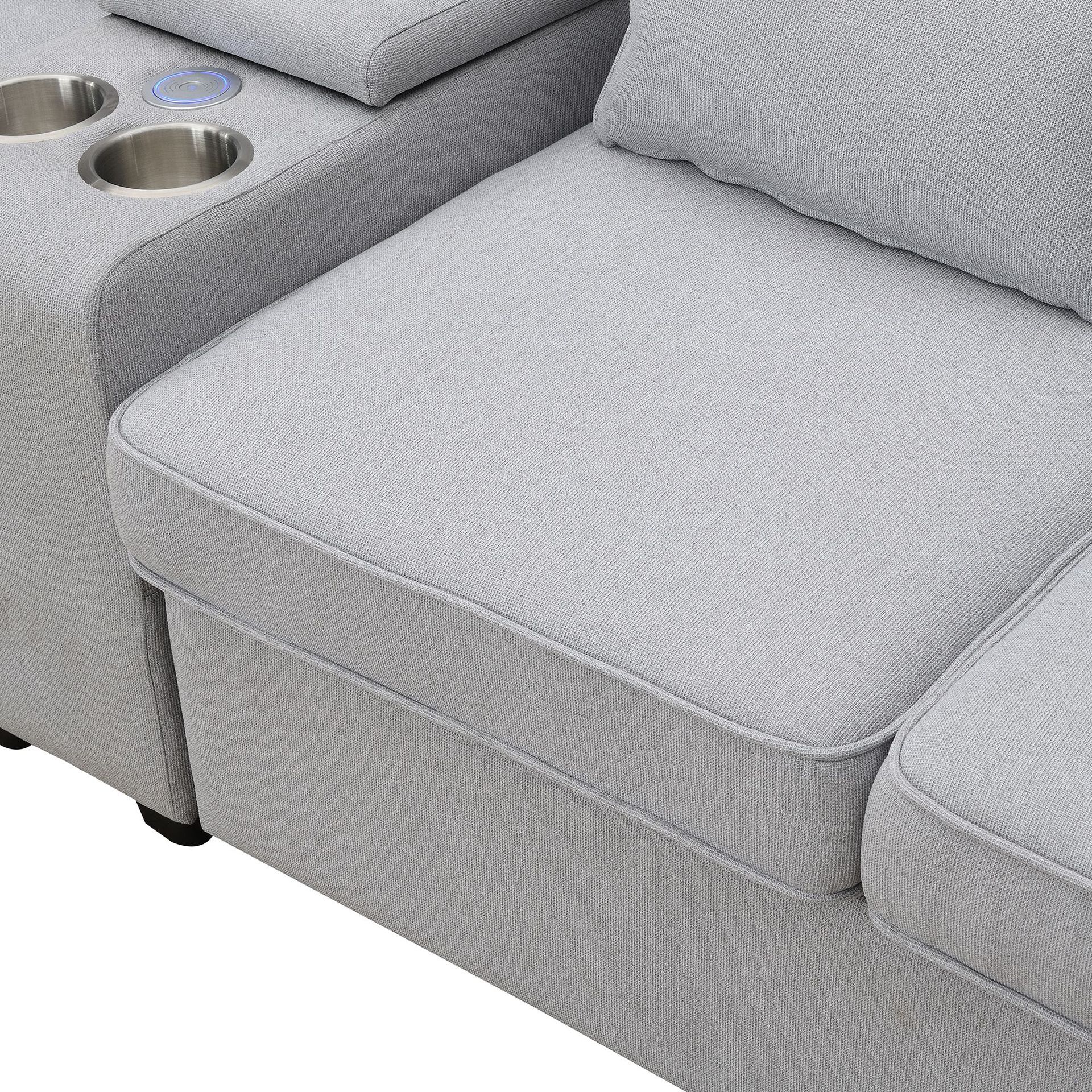Sofá minimalista, tela, sala de estar para el hogar, piso, sofá de tela moderno, simple, grande y pequeño
