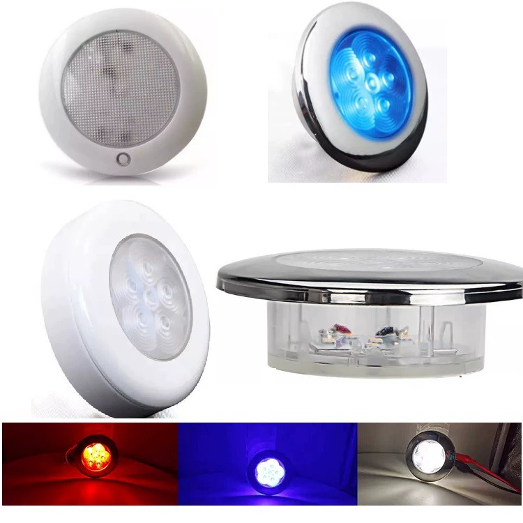 В наличии горячая Распродажа яхта RV скорая помощь пожарная машина корабль Крытый светодиодный потолочный светильник проходной свет лампа для чтения