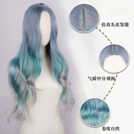 假发长卷发;长直发假发;假发短直发