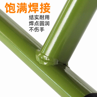 Small Folding Stool Sturdy Fishing Chair Portable Outdoor Stainless Steel Small Plastic Stool Home Use Xiaoxinbei Huang