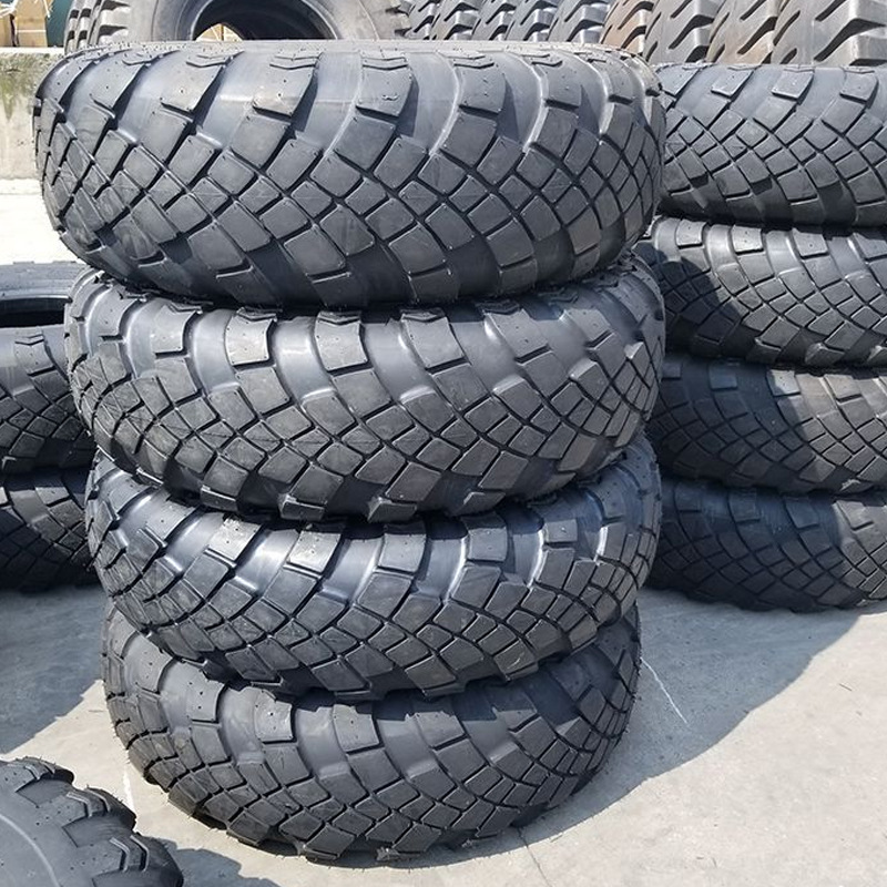 15.5-20重型卡车轮胎 吊车炮车轮胎越野E-2D花纹导弹车轮胎