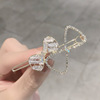 Zirconium, advanced universal hairgrip, bangs, city style, cat's eye, high-quality style