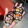 South Korean goods, elastic hair rope, hair accessory, with little bears, internet celebrity, Korean style, wholesale