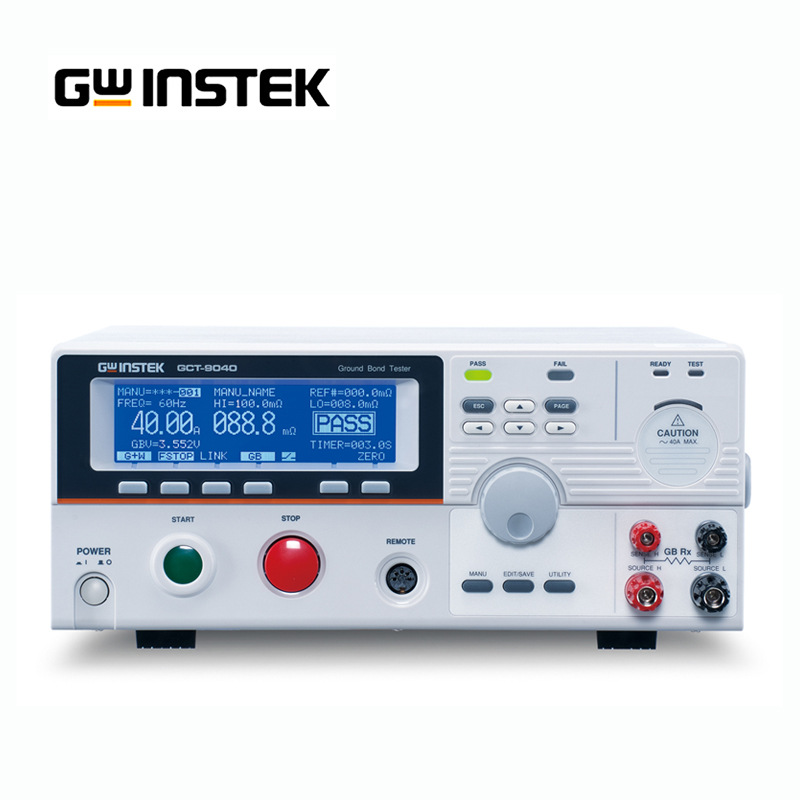 ��γGWINSTEK GCT-9040�����ӵ��迹�����ǿɲ����40A����650m&Omega;