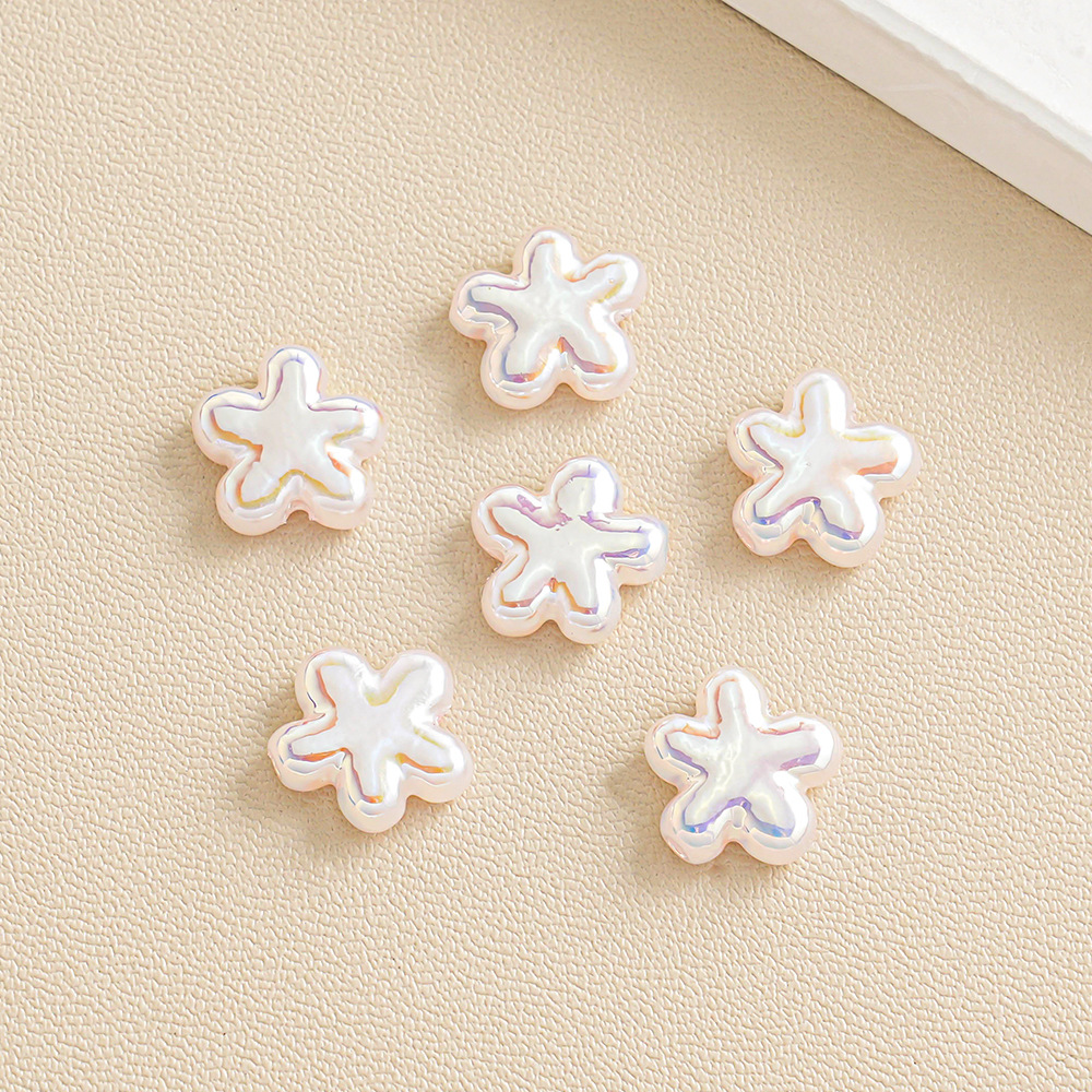 30 ABS Barroco Alien Clover Star Flor con cuentas Pulsera de bricolaje Accesorios de joyería Lote suelto