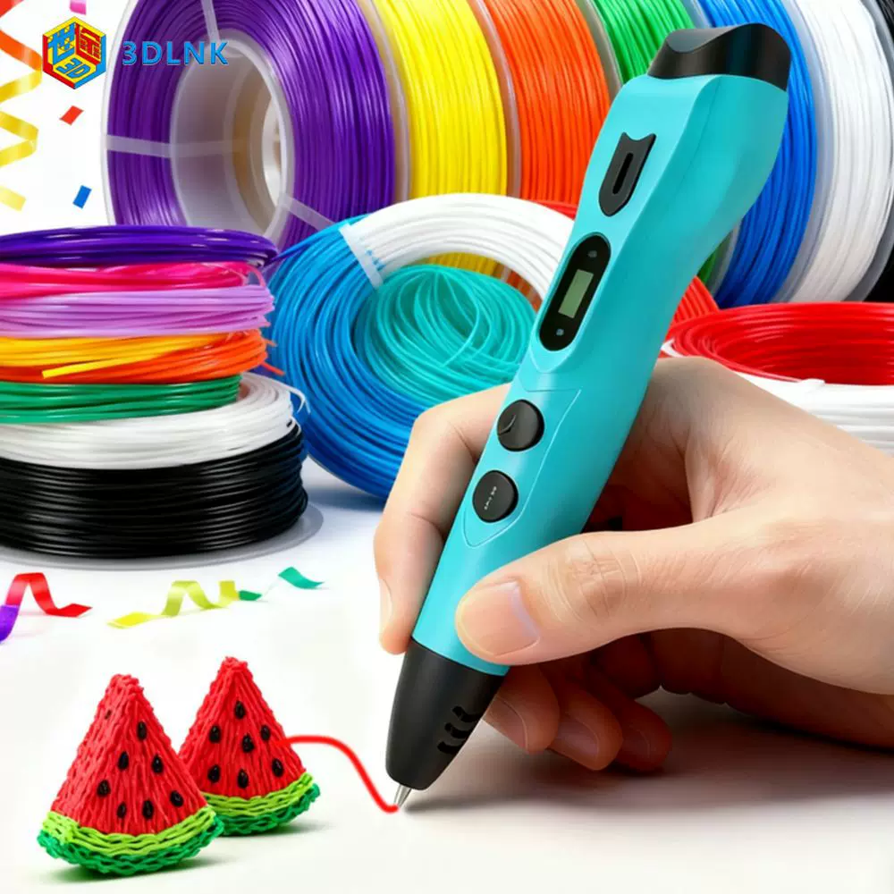 06S全新3d打印笔 不堵头 3D绘画笔 diy开发创造力 跨境热款