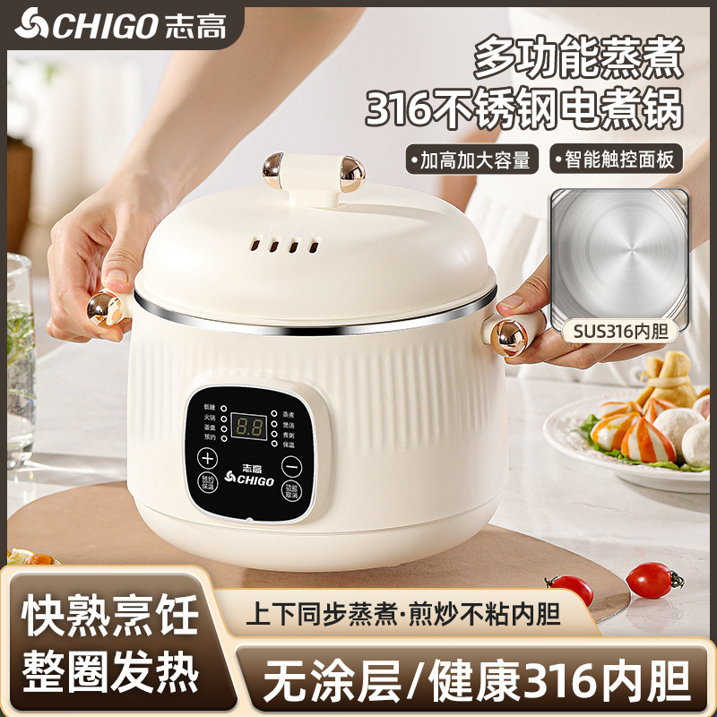 志高家用蒸饭煲汤煮粥炖汤炖燕窝炖盅专用陶瓷电炖锅婴儿辅食锅|undefined