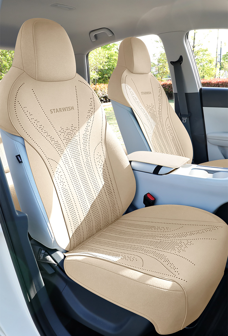 Drop-shipping car seat cushion suitable for Xingyuan special car models, full or half coverage saddle cushion, all-season car seat cushion