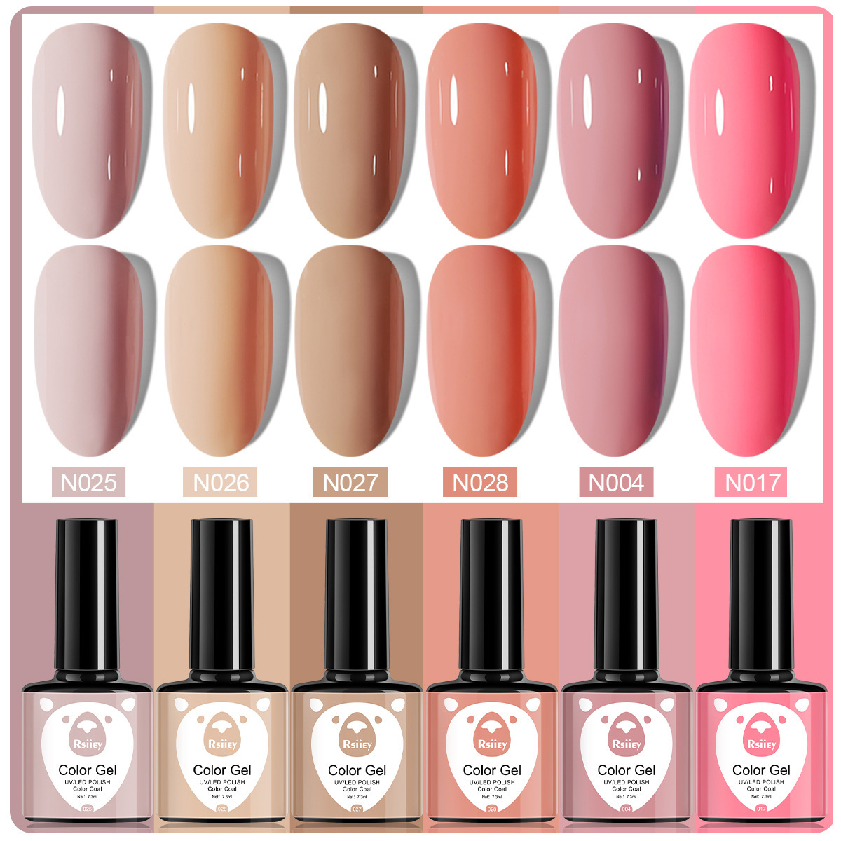 6 colores esmalte de uñas pegamento fototerapia embotellada color popular pintado brillante ojo de gato pegamento UV fototerapia pegamento esmalte de uñas traje de pegamento