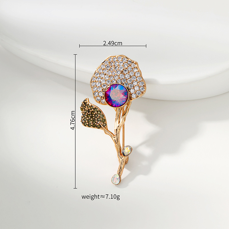 Xuping broche de alto nivel lujo ligero nicho accesorios de ropa temperamento viento broche fuente fábrica al por mayor personalizada image 17