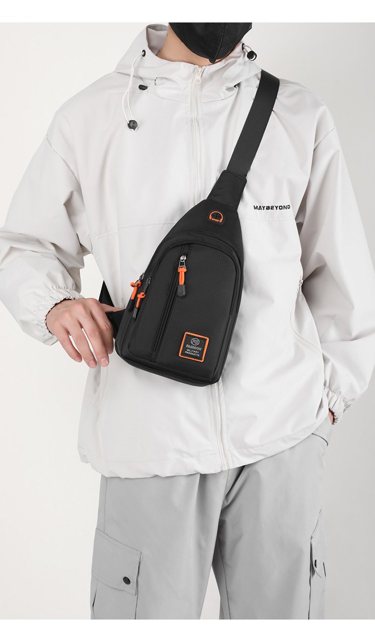 Men's travel and casual chest bags, outdoor sports crossbody bags, direct sales from the manufacturer, water-resistant high-quality single-shoulder bags undefined