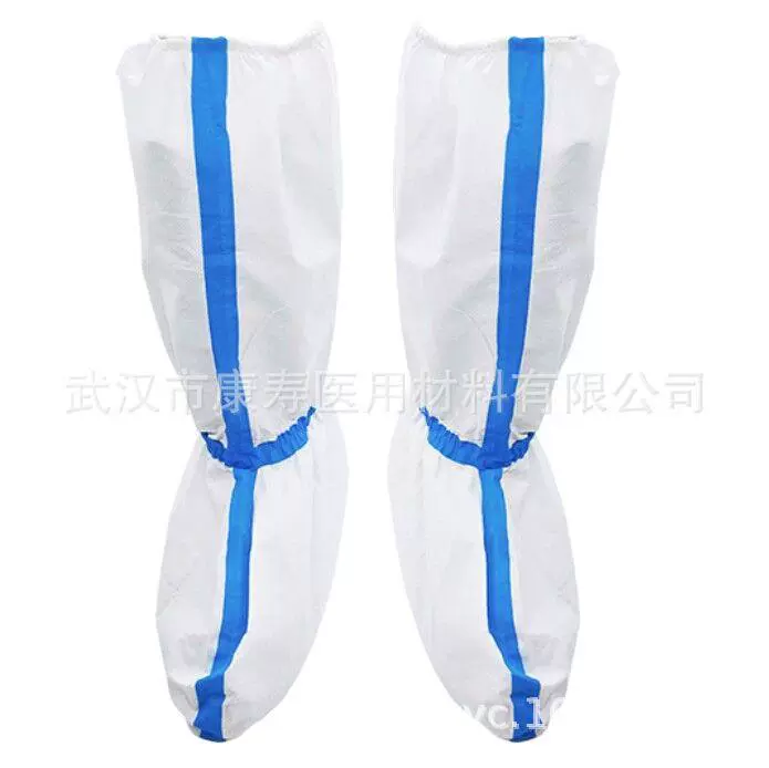 Накладка с покрытием изоляционная бахилы ручной работы нетканый материал наслоение дышащая пленка бахилы PP + PE одноразовые