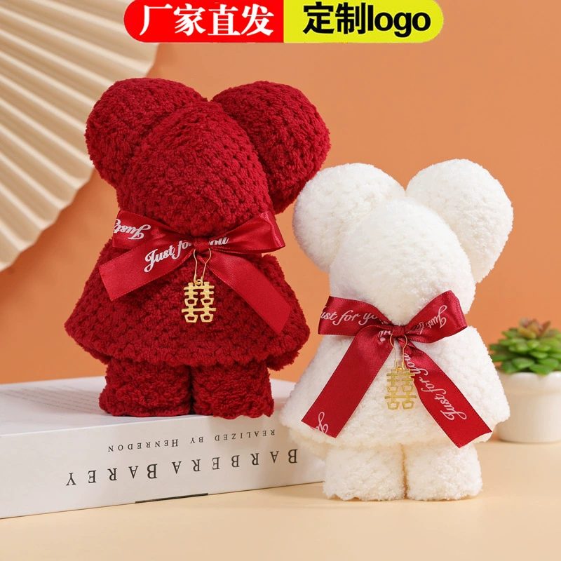 Большой медведь полотенце подарок для рук фестиваль День рождения Свадьба ежегодная встреча магазин праздник группа здание детский сад подарки оптовые подарки