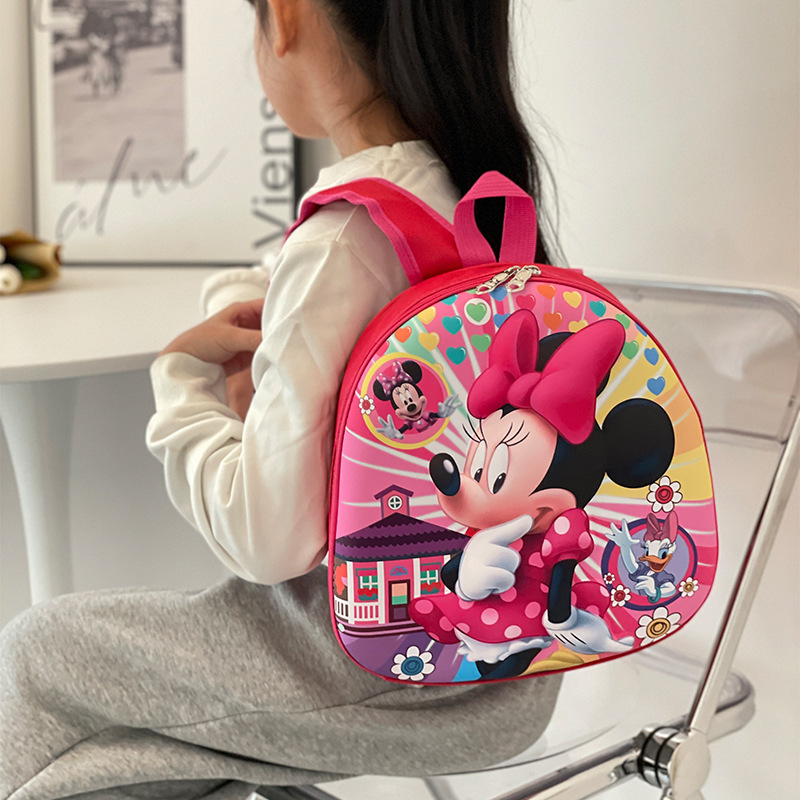 Mochila para niños kindergarten clase pequeña mochila tridimensional de dibujos animados de Spider-Man Capitán América popular simple ultra-ligero