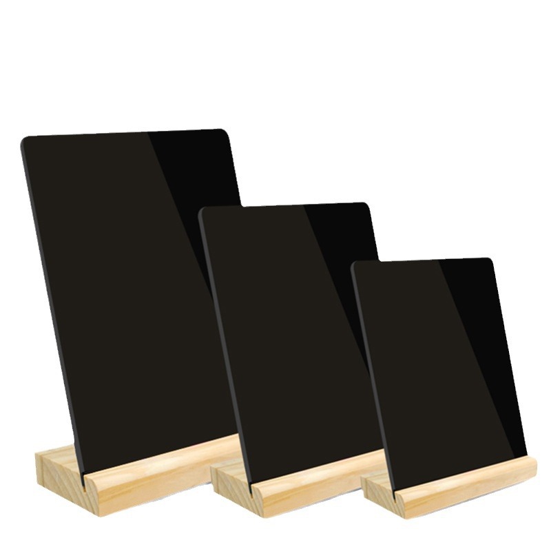 Pizarra pequeña manuscrita con menú de cartelera para puestos, marca de exhibición del mercado nocturno, lista de precios de la tienda de té con leche, barra de barra de PVC