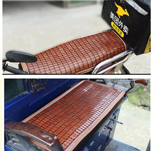 夏季摩托车用品凉席坐垫电摩车麻将竹凉席垫电动车三轮车凉席座垫