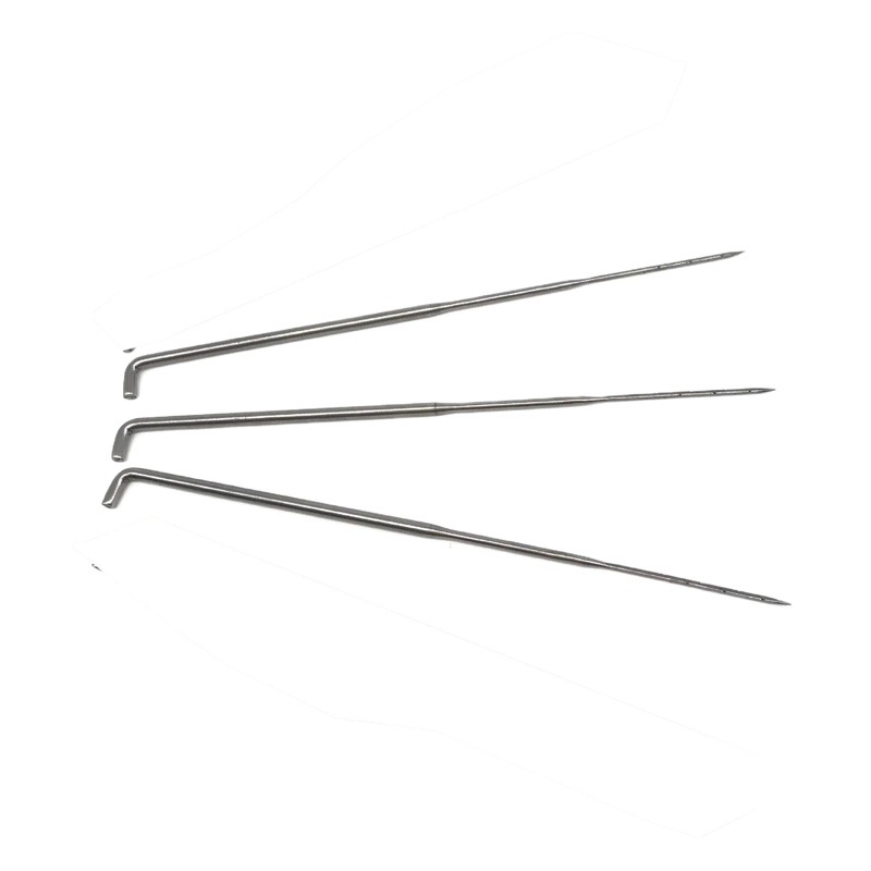 Venta directa de fábrica de fieltro de lana aguja fieltro herramienta DIY poke música sello aguja manual aguja gruesa medio fino