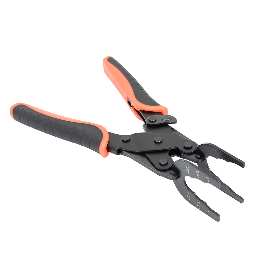 4分管6分管1寸水暖管快速接头拆卸工具 推入式铜接头水管断开钳