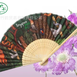 竹质工艺品;木质工艺品;广告扇