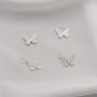 百搭s925小蝴蝶吊坠手链