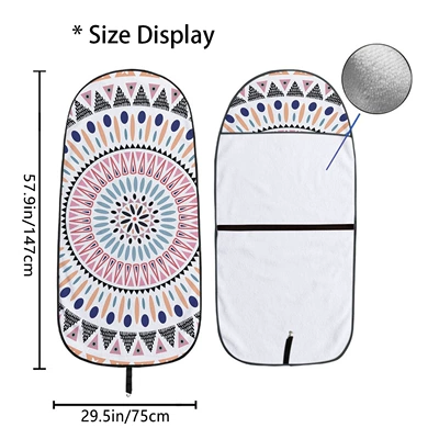 Car Seat Towel Cover Front Seat Protector Suitable for Gym and Exercise, Universal for All Seasons, Car Use 3 (Universal seat cover) - sfht041-75x150