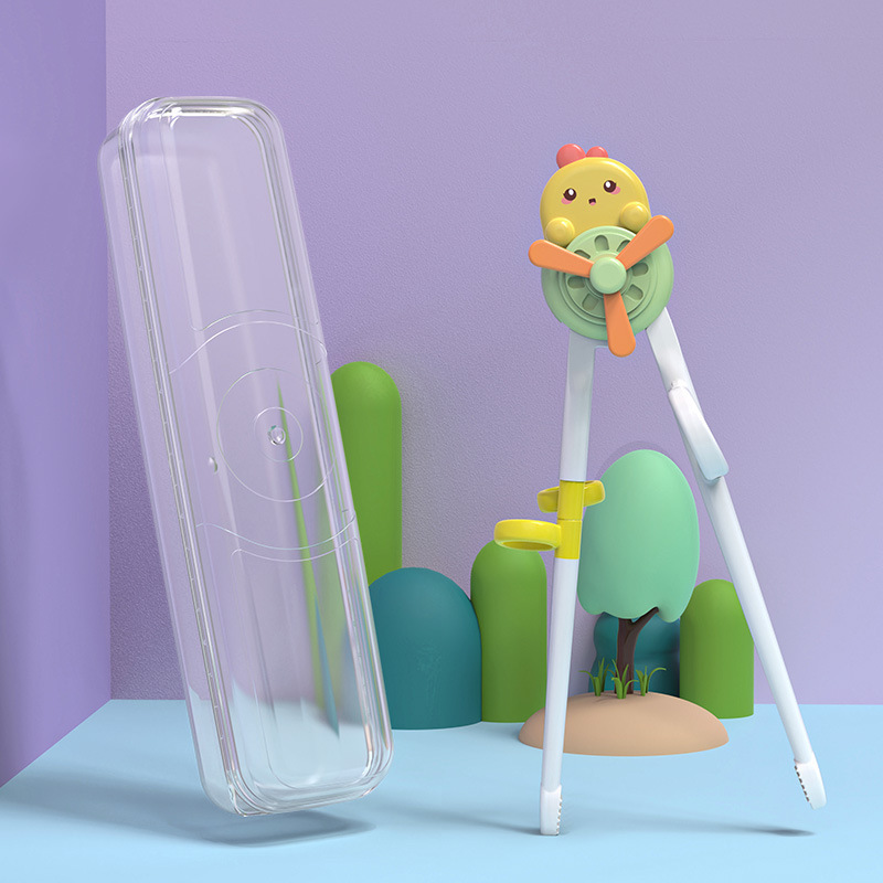 녹색 작은 날아다니는 닭(보관함)