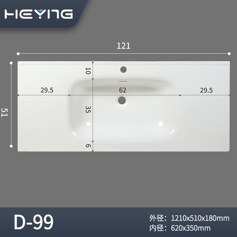 lavabo de cerámica lavabo de baño de gran tamaño lavabo esmaltado lavabo izquierda y derecha lavabo doble lavabo lavabo de cerámica integral lavabo image 15