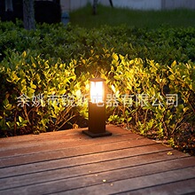 新款庭院室外照明灯具草坪灯厂家供应e27灯头公园方形草地灯