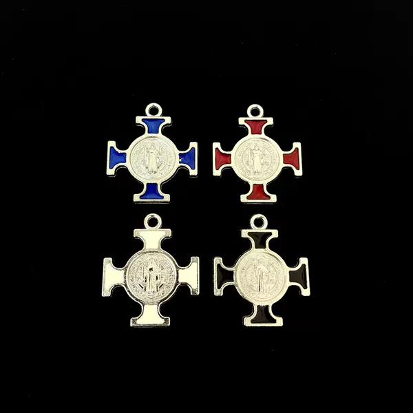 European and American Cross-Border E-Commerce Supply Creative Personalized Design Retro Alloy Cross Pendant Jewelry Accessories