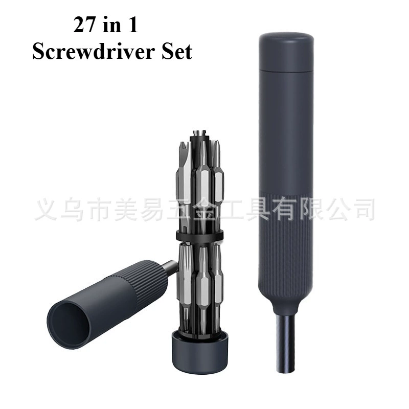 Screwdriver, magnetic handheld drill, tools set