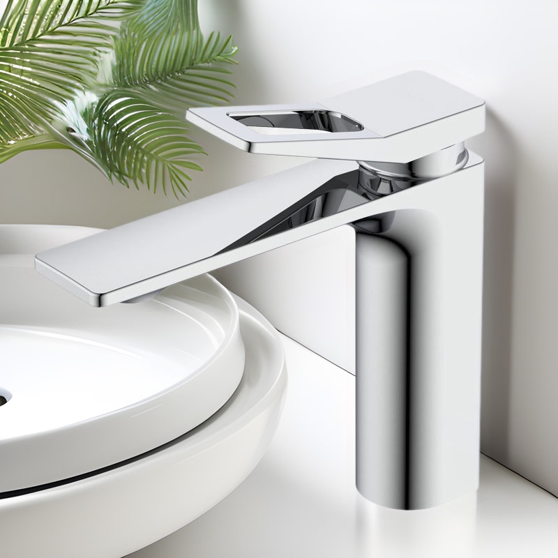 Faucet Cross-Border Source Factory Bathroom Washbasin Splash-Proof Hot and Cold Bathroom Countertop Basin Faucet Faucet Cross-Border Source Factory Bathroom Washbasin Splash-Proof Hot and Cold Bathroom Countertop Basin Faucet