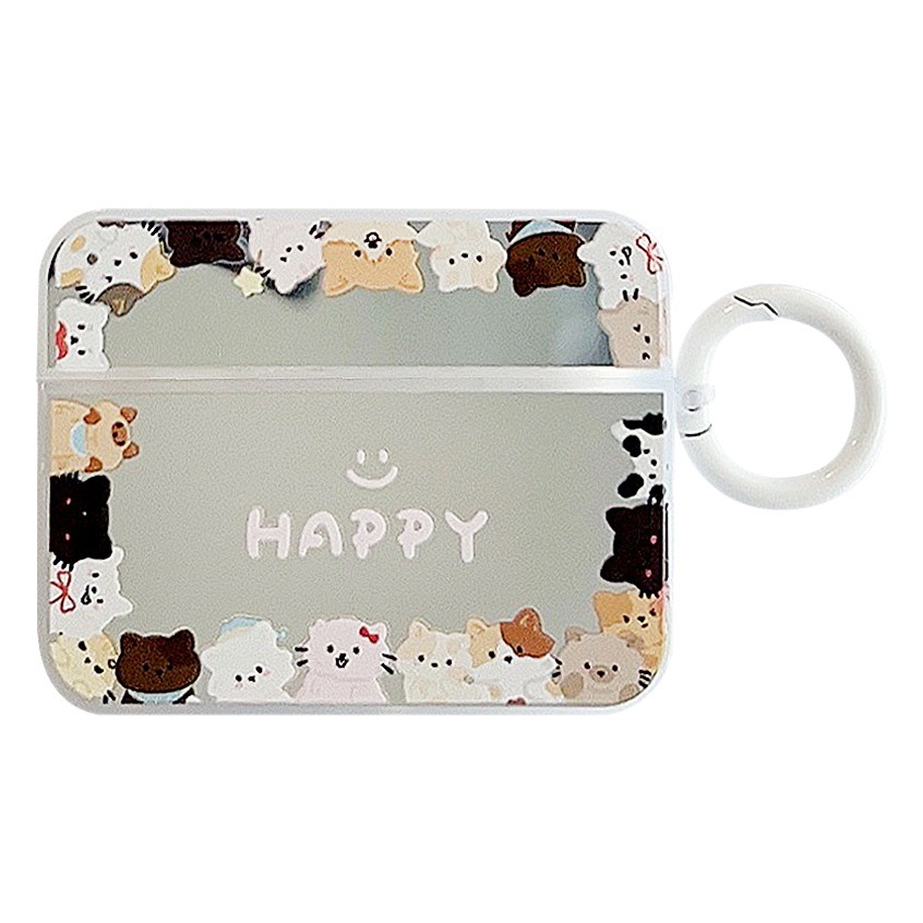 Espejo ins dulce gatito para Apple AirPods1/2 auricular Bluetooth cubierta protectora Pro2 Nuevo 3 generación