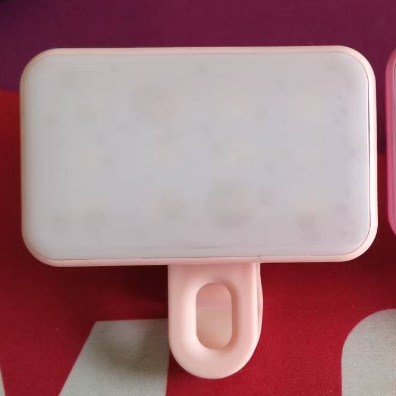 Luz de relleno de bolsillo de la pierna de belleza de escritorio con traje de micrófono Luz de conferencia SLR Fotografía de mano con micrófono