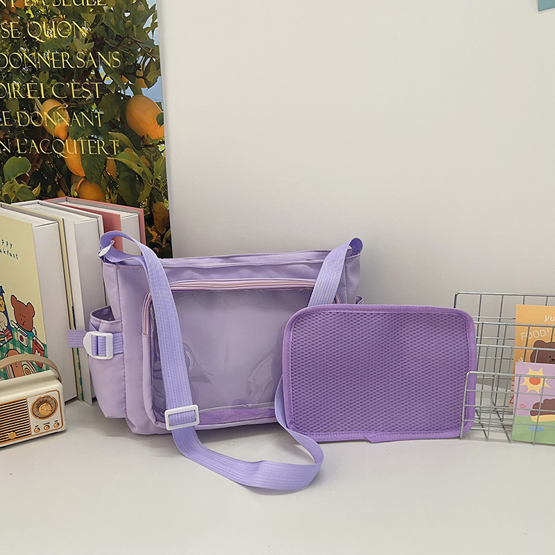 Japón ins bolsas de bebé frescas de dos dimensiones bolsas de dolor de moda bolsas de hombro de moda bolsas de mochila de arte ocio estudiantes