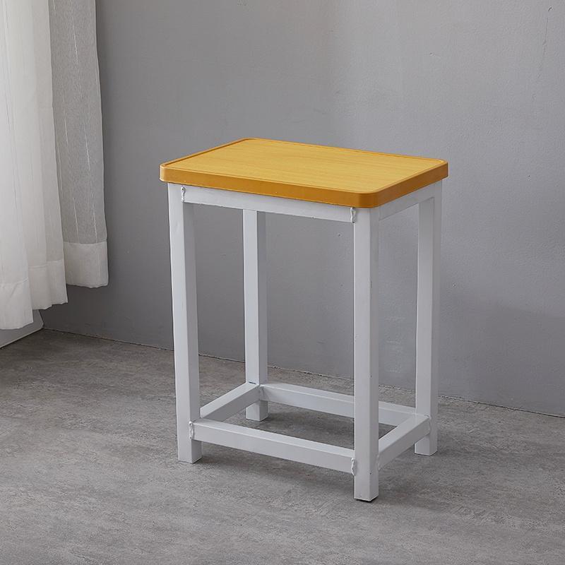 Taburetes de silla gruesa para estudiantes adultos taburetes altos para reuniones de dormitorio capacitación taburetes de comedor taburetes de color simple