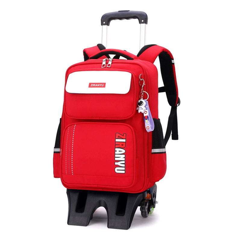 自然鱼 Suitcase, capacious school bag, ladder