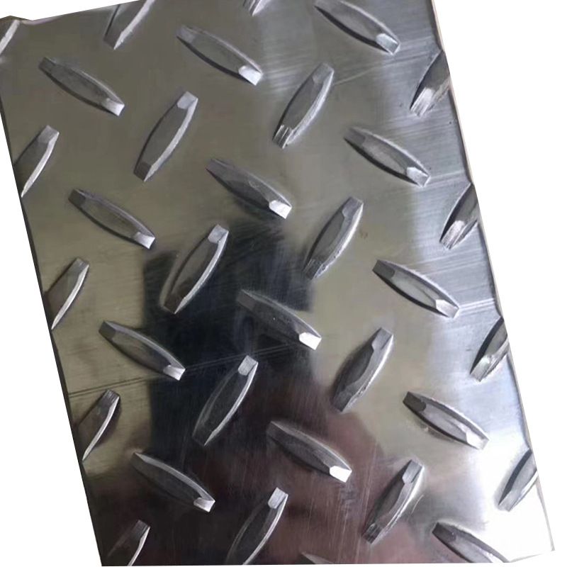 Placa de aleación de aluminio tipo lenteja, patrón, placa de aluminio, venta de bobina de aluminio, placa de aluminio recubierta de color, patrón antideslizante de cinco nervaduras, placa de aluminio en stock