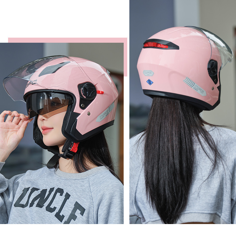 3C Certified Electric Motorcycle Helmet Half Helmet