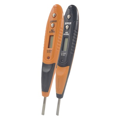 明淇008数显测电笔非接触性电笔带指示灯验电笔钢批（）表笔电子|ru