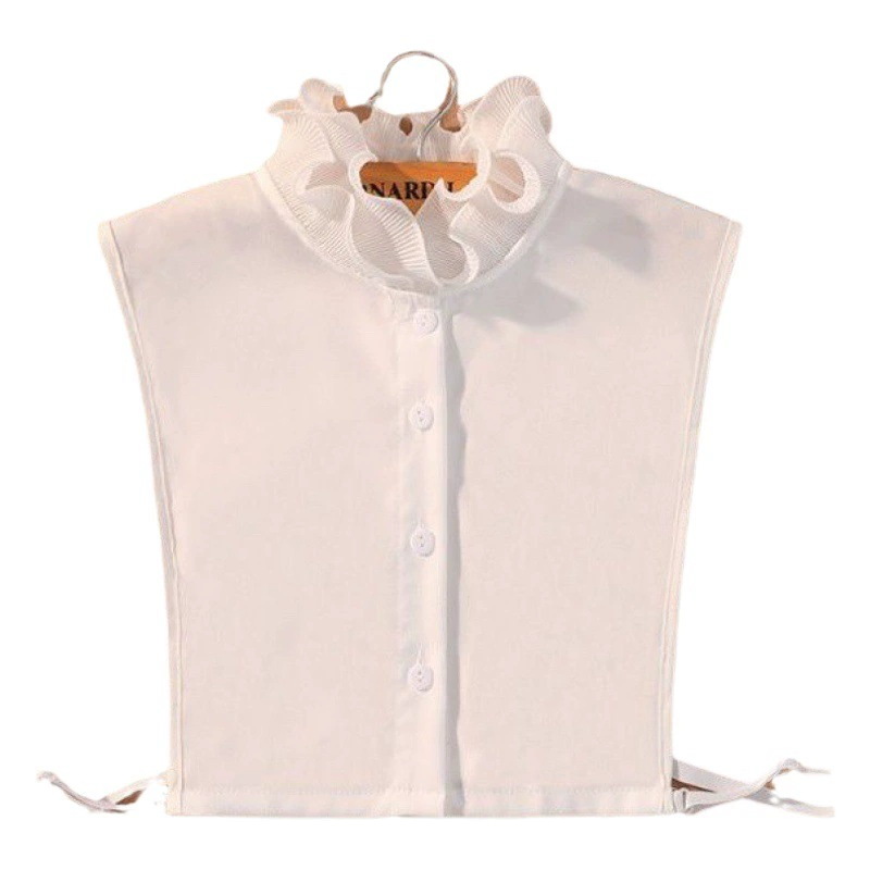 Женский Многофункциональный Универсальный искусственный воротник с искусственным воротником на весну, осень и зиму, женский свитер, декоративный воротник-стойка, воротник рубашки, шифоновый искусственный воротник