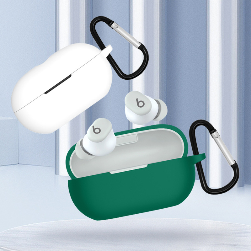 Suitable for Beats Solo Buds Wireless Bluetooth Headset Charging Compartment Silicone Protective Cover