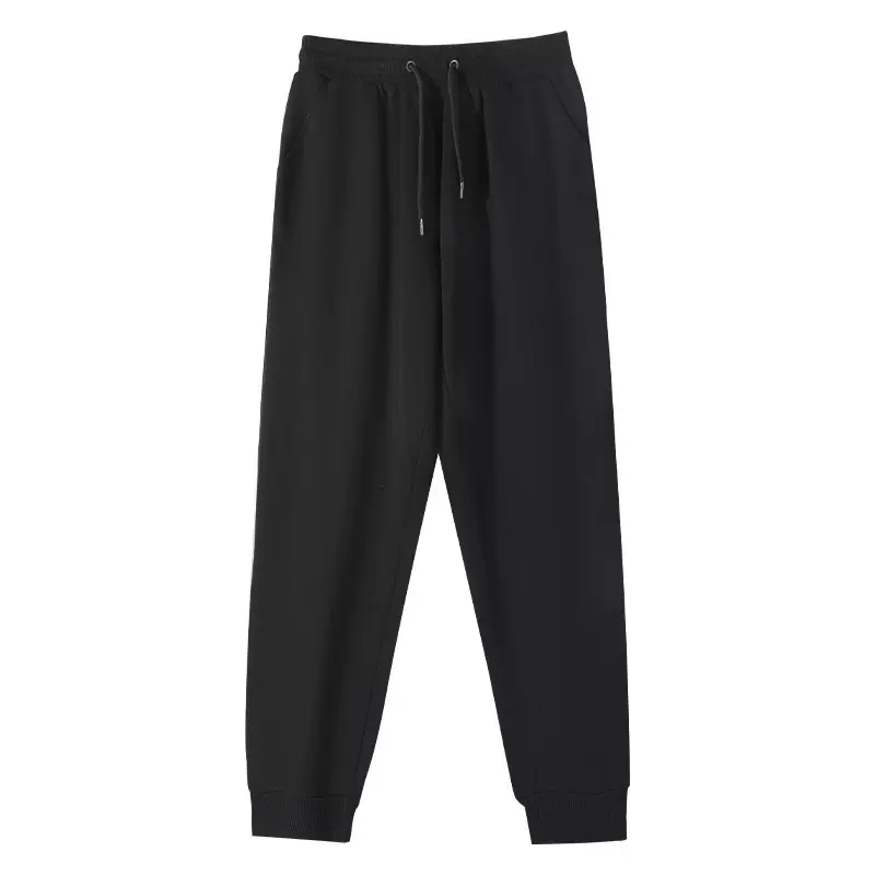 秋冬新款华棉300G儿童裤子男女童百搭潮流休闲裤宽松运动束腿卫裤