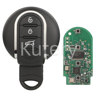 Suitable for Bmw Mini New Remote Control Car Key 315 Frequency 433 Frequency Id49-Pcf7945 Chip (Car Keys) - 315mhz-3-keys-no-pit