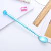 Tableware, gel pen, diamond spoon, fork for elementary school students, stationery, wholesale