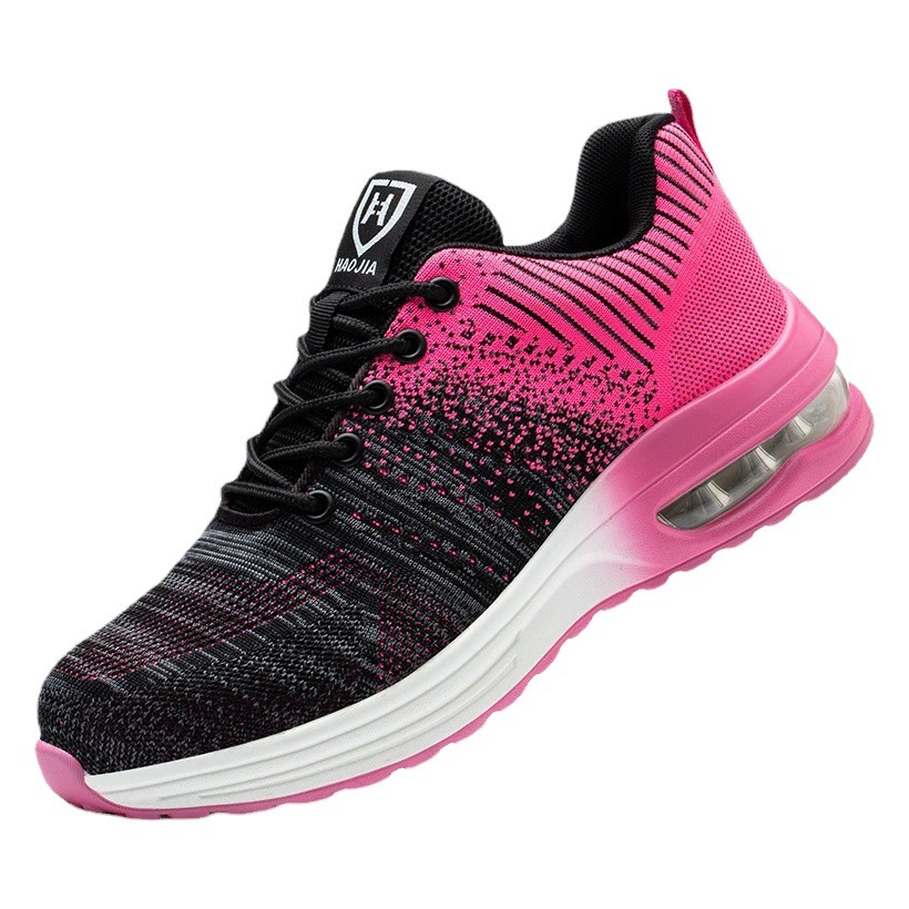 Трансграничные взрывные стальные шкатулки защитная обувь противоударная ударопрочная, износостойкая, нескользящая, легкая воздушная подушка, обувь для защиты труда мужчины оптом