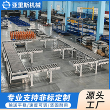 智能仓储滚筒线动力滚筒输送机跨境电商物流分拣线快递输送设备