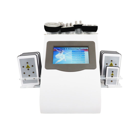 Cross-border exclusive for six-in-one multi-functional beauty instrument negative pressure scraping cupping plastic body instrument RF introduction instrument wholesale