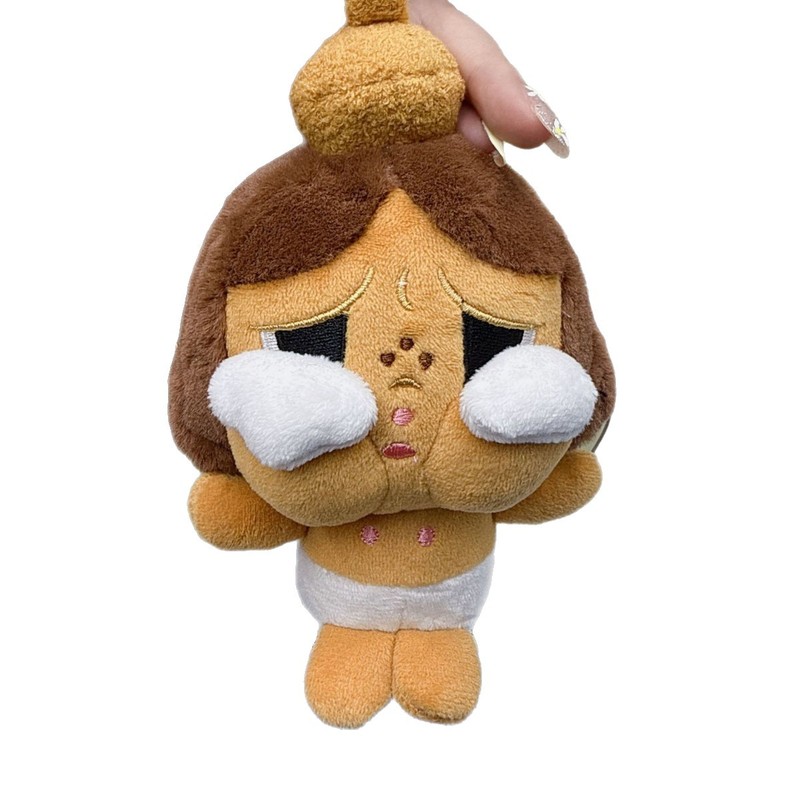新商品の小さい石炭のボールネットの赤いクロスボーダーのぬいぐるみのかわいいビープ音の顔の泣く子供の鍵は子供の学生のかばんを掛けます。|undefined